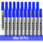 Permanent Paint Marker Pen Waterproof Black Pen for Tyre Oily Markers Quick Drying Signature Pen Stationery Supplies