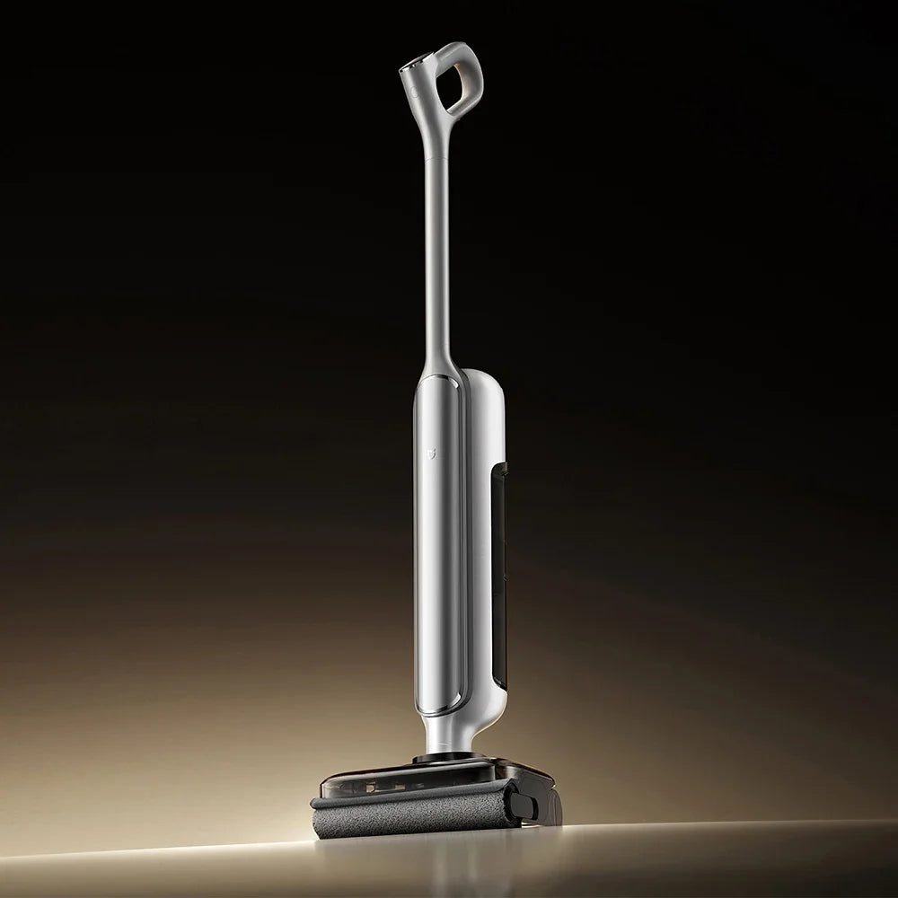 XIAOMI MIJIA Wireless Anti-tangle Floor Washer 4Pro Wet And Dry Vacuum Cleaner For Home Self Cleaning Crawler Roller Brush Mop