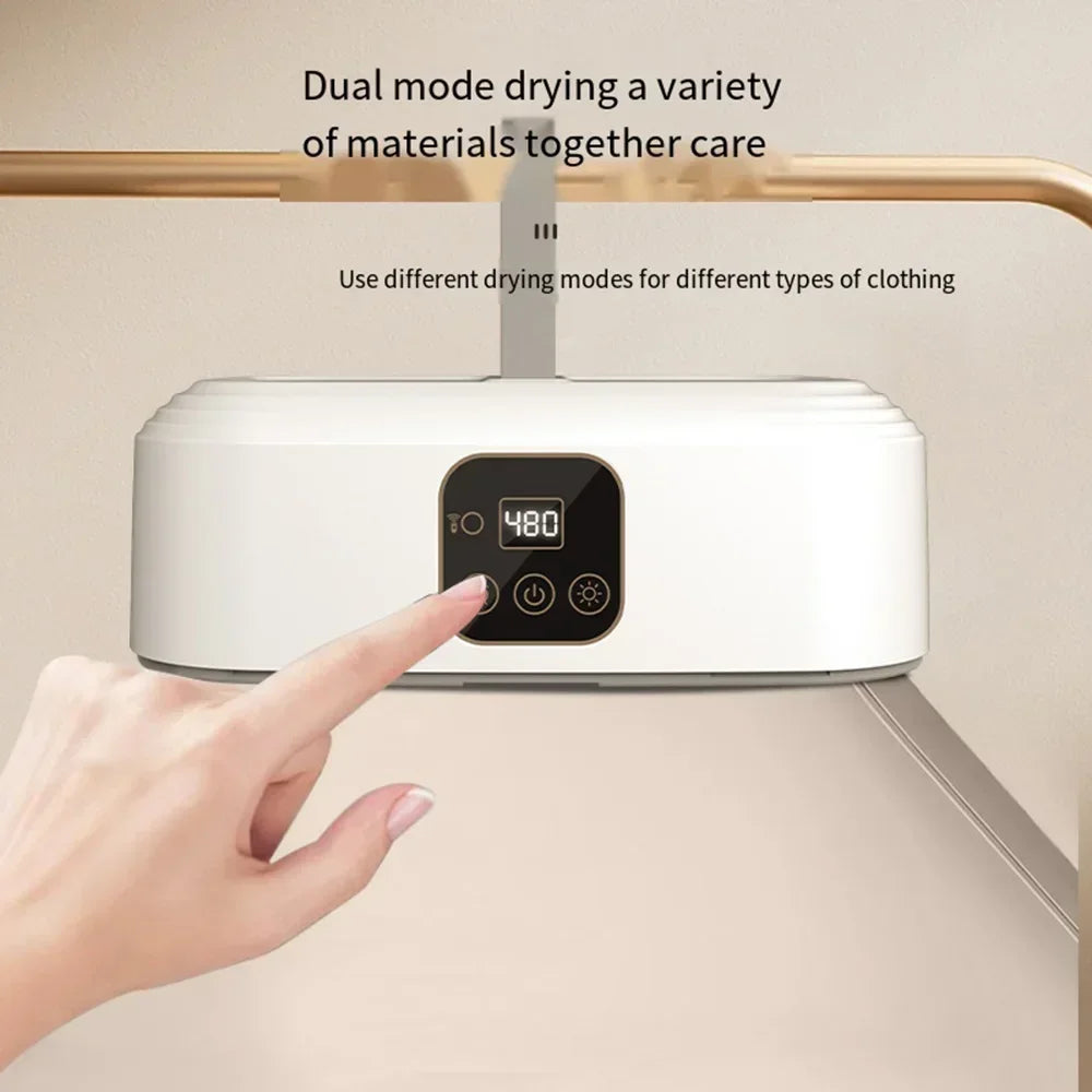 600W Portable Clothes Dryer, Easy to Use Mini Dryer with Dryer Bag for Delicate Garments, Underwear, Baby Clothes