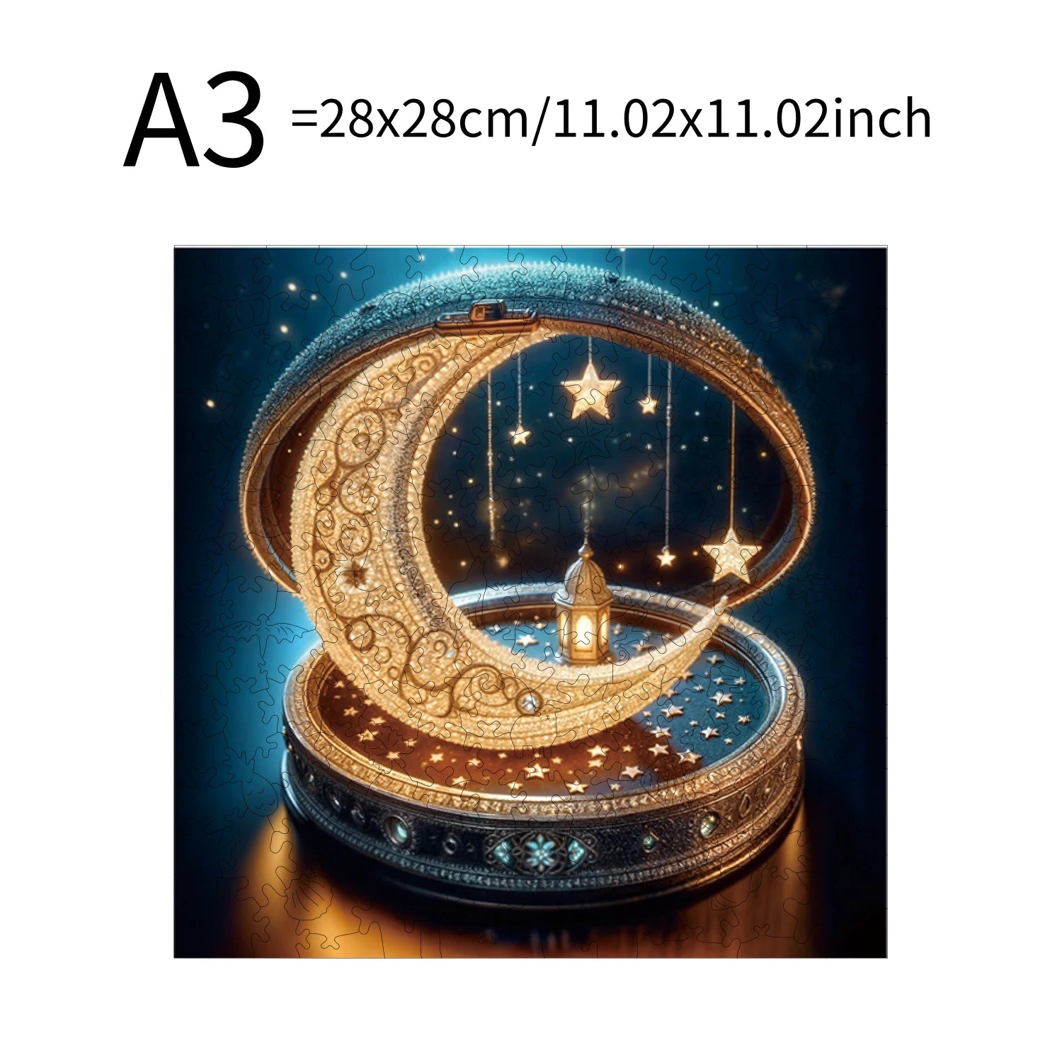 Moon Moonlight Lamp Goddess Puzzles High Quality Jigsaw Puzzle Wooden Puzzle Best Christmas Gift