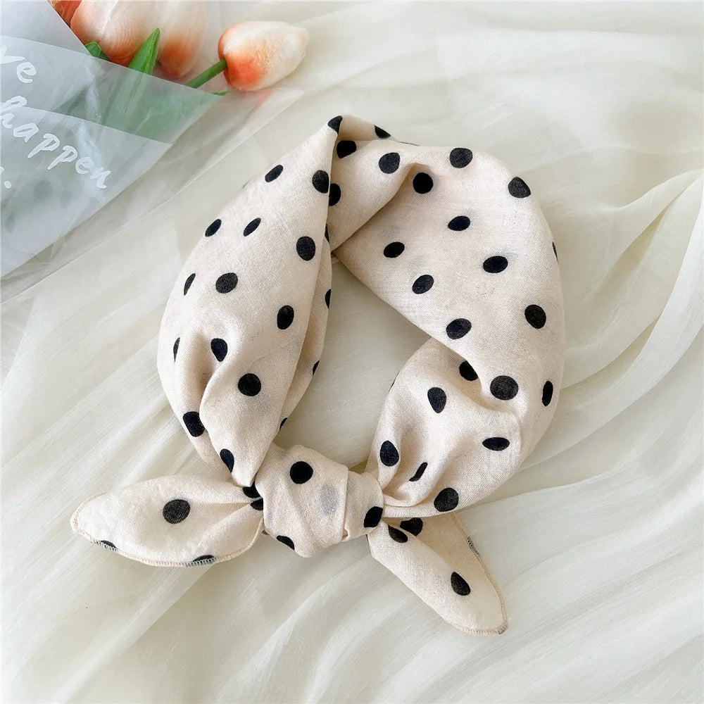 55*55cm Cotton Bandana Hairscarf Scarf Turban Shawl Headscarf Handkerchief Hair Accessories Wrap