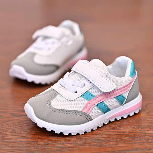 FIRSTEPS™ Sneakers – Breathable Velcro Shoes for Confident Little