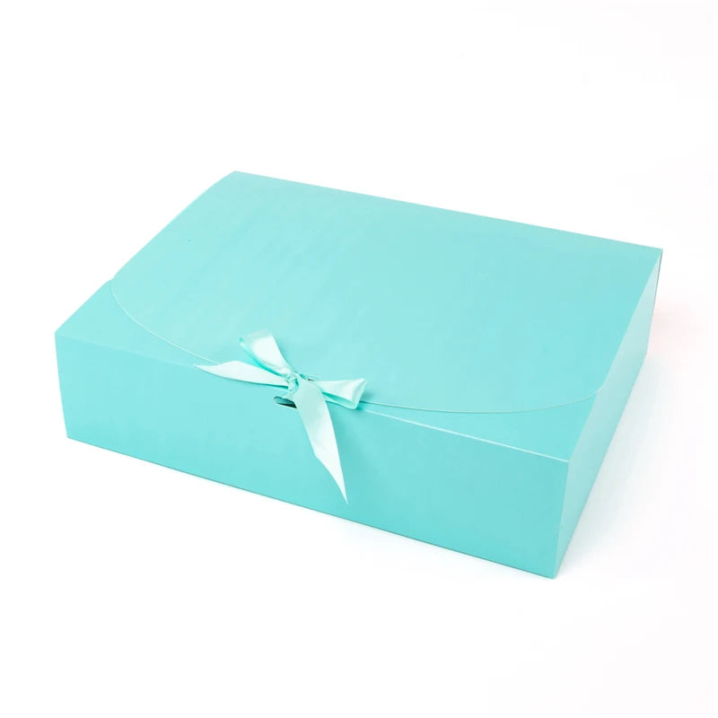 StoBag 5pcs White/Pink Gift Box Wedding Birthday Party Favors Clothes Storage Handmade Cookies Packaging Support Customization