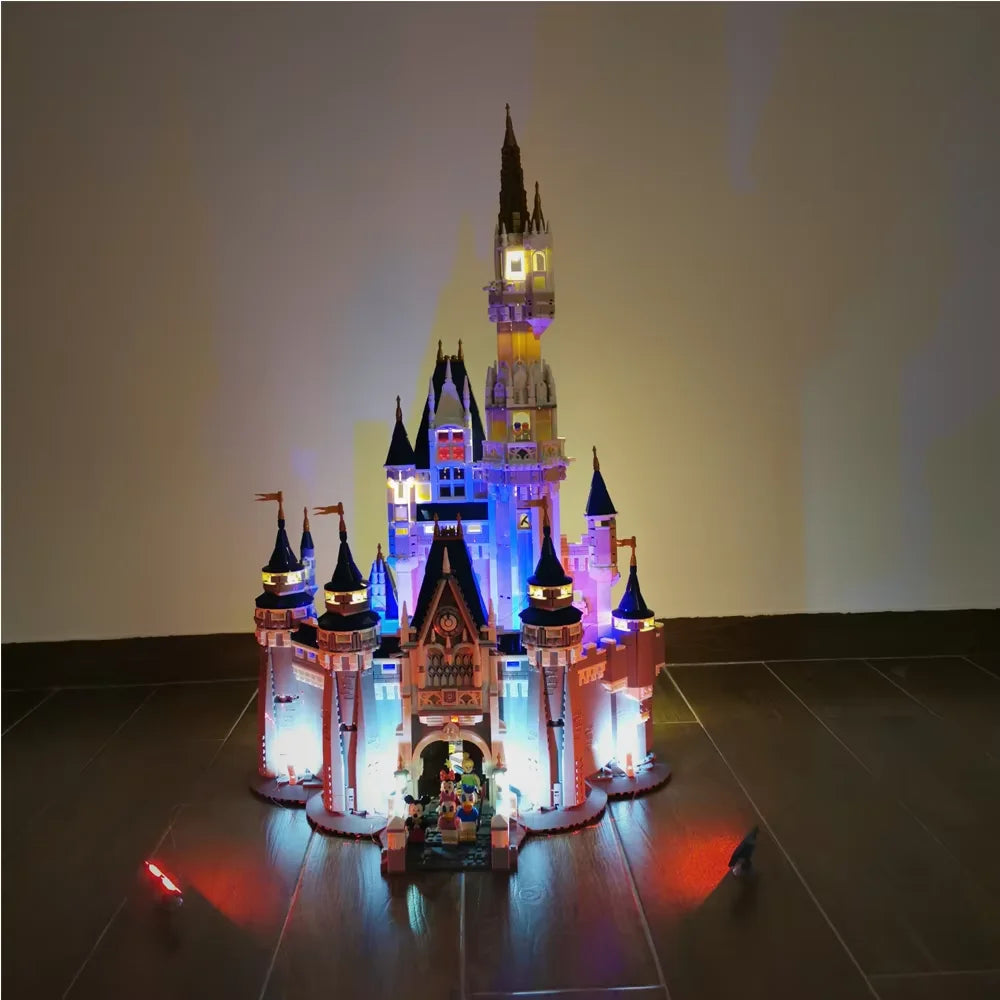 MINISO 4080 PCS Princess Castle Modular Building Blocks Bricks Kids Toy Christmas Birthday Gifts Compatible 71040 16008 IN STOCK