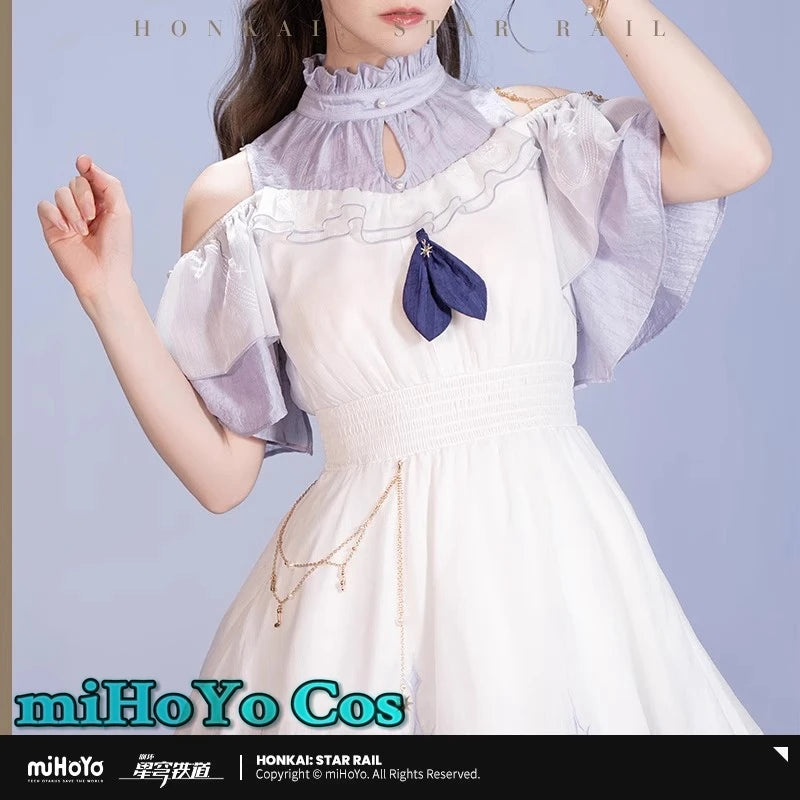 [Genuine] Robin Dress Official Game Honkai Star Rail Cosplay Chain Waist Chain Accessories Anime Cartoon Cute Costume Skirt