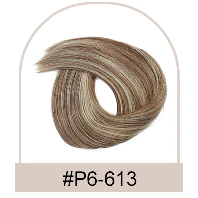 Silk Base Top Women Topper Clip In Real Human Hair Hairpiece Human Hair Extension Thin Breathable Blonde Toppers Hair Women Wig