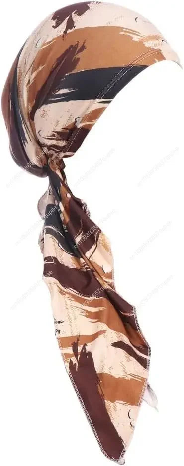 Pre-Tied Bandana Turban Hat Chemo Cancer Headscarf Headwraps Headwear for Women Hair Cover Hat