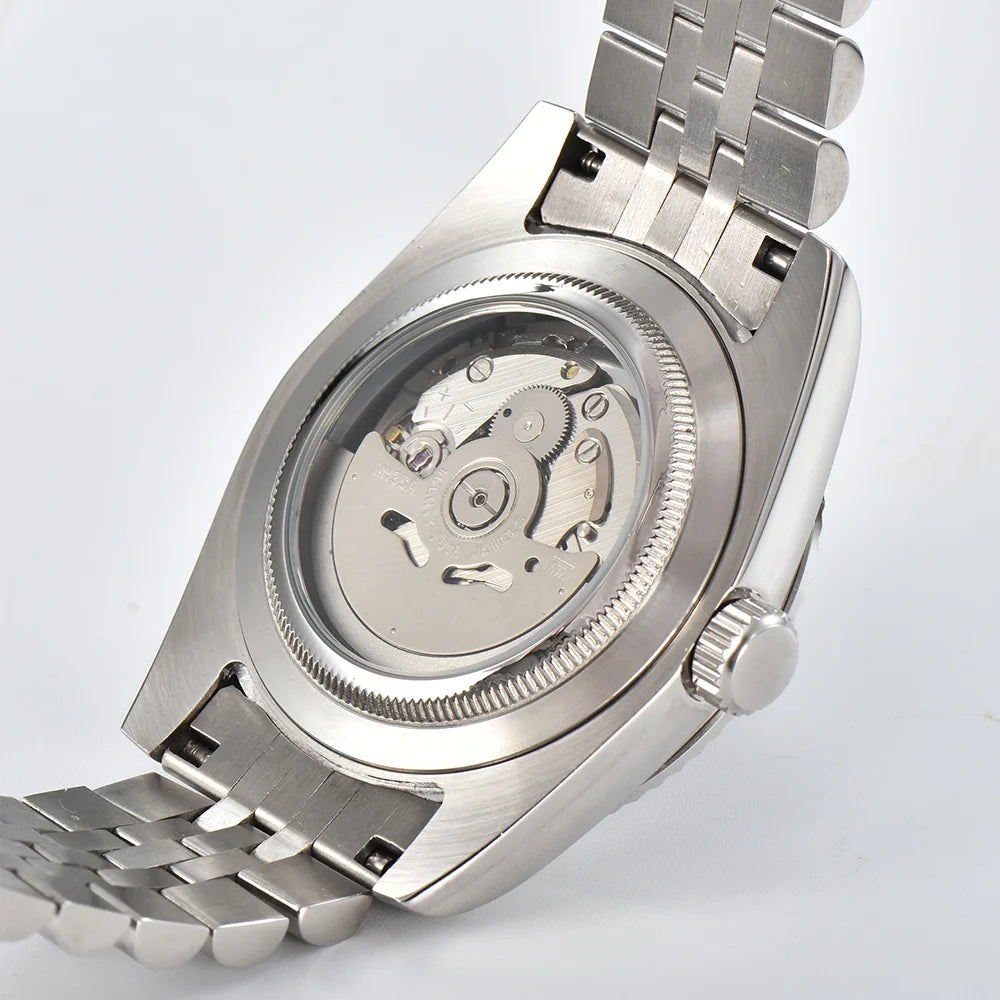 NH35 watches support custom logo watches sapphire glass waterproof watches automatic movement mechanical watches