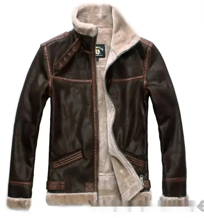 New 2025 Biohazard Resident 4 Leon S Kennedy Evil Costume Leather Coat Cosplay PU Faur Jacket Long-sleeve Winter ★ ★ ★ ★