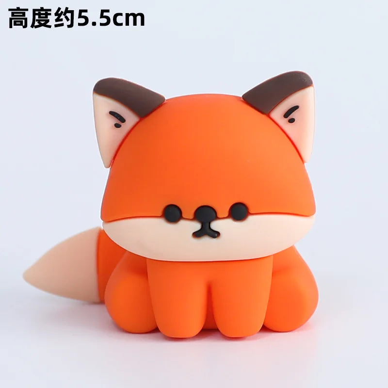 1pcs Jungle Party Cake Topper Safari Animals Figures Toys Picks Wild Jungle Animals Theme Baby Shower Happy Birthday Cake Decor