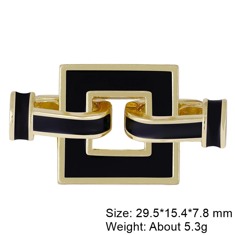 Juya 18K Gold Plated Baroque Pearls Connector Fastener Clasps DIY Jewelry Making Accessories Women Beads Lock Closure Supplies