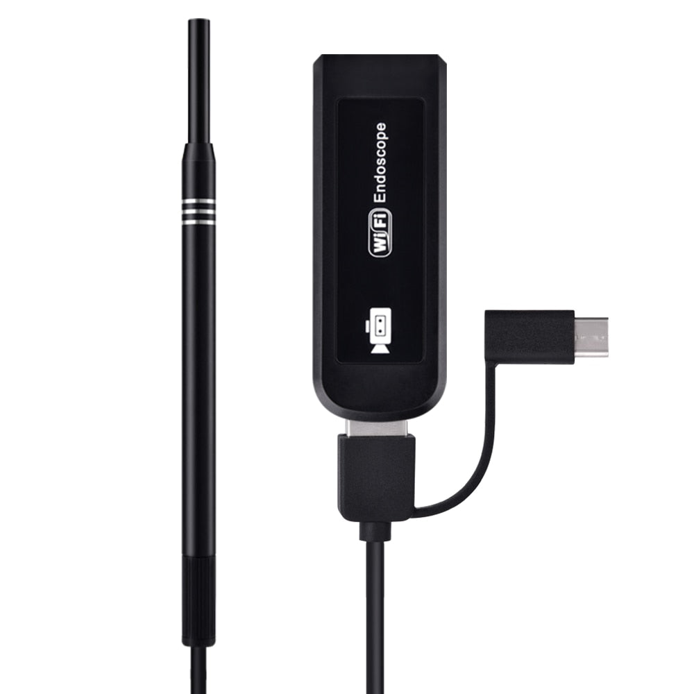 5.5mm Camera With 6 LED Borescope WIFI Ear