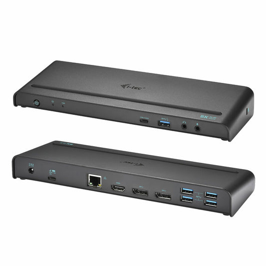 3-Port USB Hub i-Tec CATRIPLE4KDOCKPD