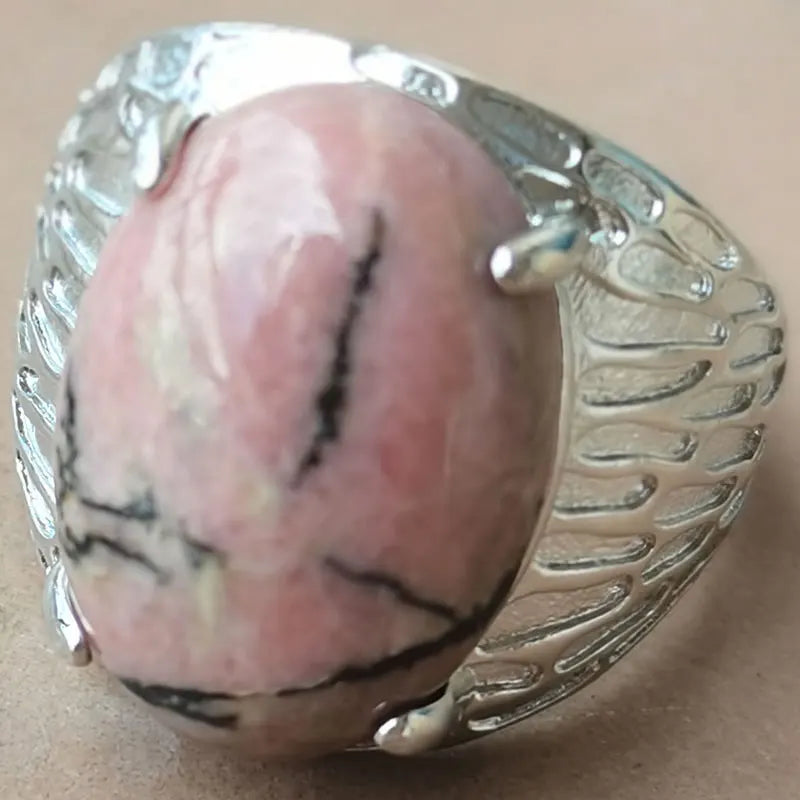 Beautiful jewelry  Malachite Bead Ring  PWB1193