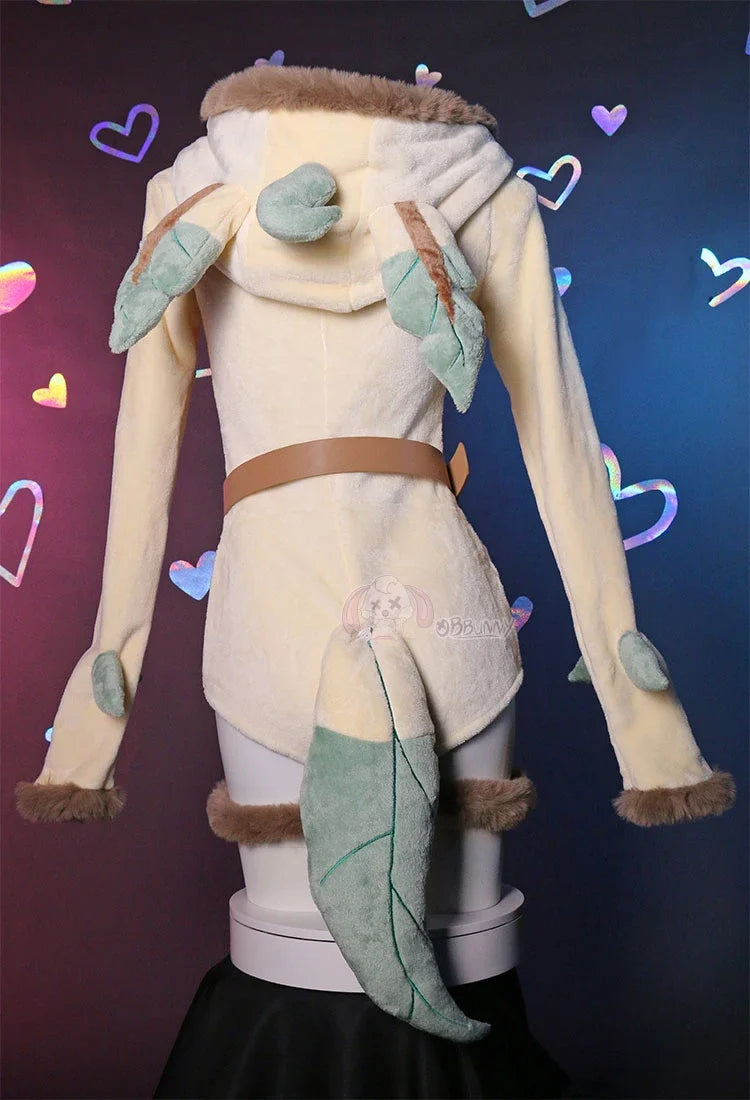 Women Derivative Fluffy Bodycon Romper Sexy Lingerie Furry Hooded Jumpsuit Bunny Girl Cute Pajamas Homewear Tail Belt Socks