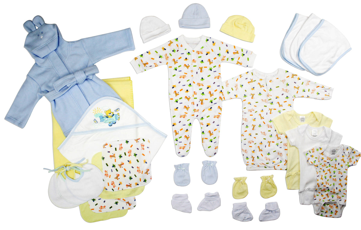 Newborn Baby Boys 25 Pc Layette Baby Shower Gift