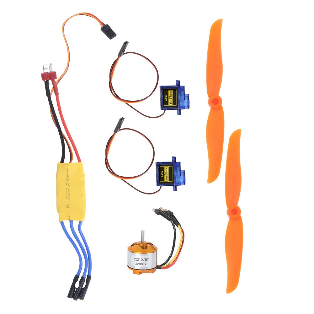 Premium RC A2212 2200KV Brushless Motor, New 30A ESC Electric Speed