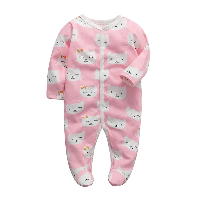 Four Seasons Baby Jumpsuit For Bamboo Clothes Boys Overalls Soft Children Romper Spring Newborn 0 To 12 Months Girls Costume