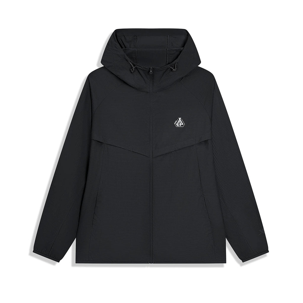 Xtep Waterplaying Outfit Sunscreen Coat 2025 Spring Waterproof UV Protection Quick-dry Loose Cool Hood Pocket 875227140011