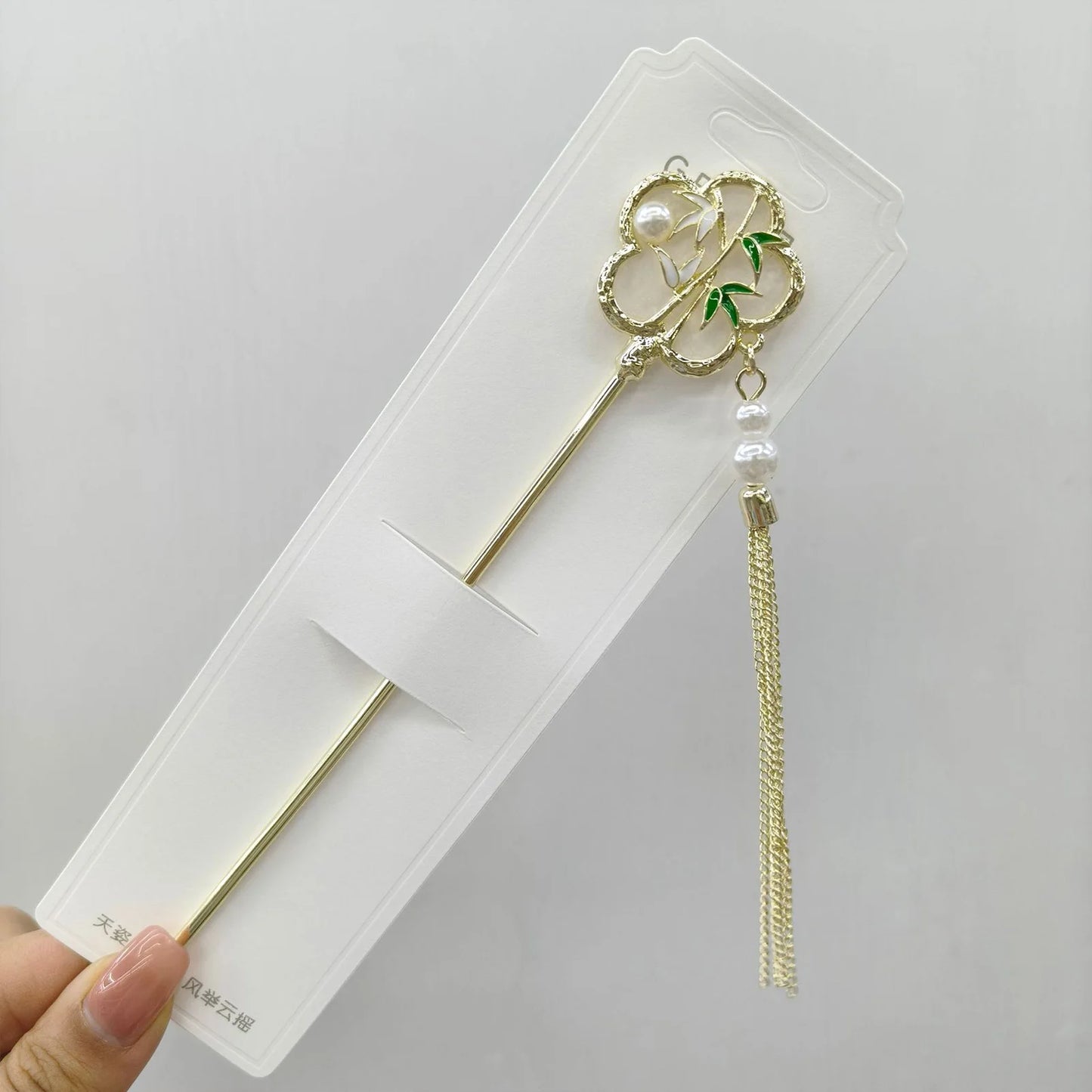 Ancient Chinese Style Hair Sticks Crystal Hairpin Chopsticks For Women Pearl Pendant Hair Clasp Forks Ancient Headpiece Gift