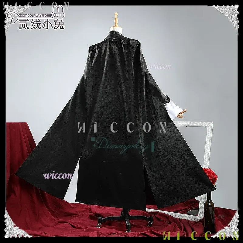 Halloween Game Path To Nowhere Happyzoo Langley Anime Cosplay Costume Long Trench Coat Wig Full Party Clothing