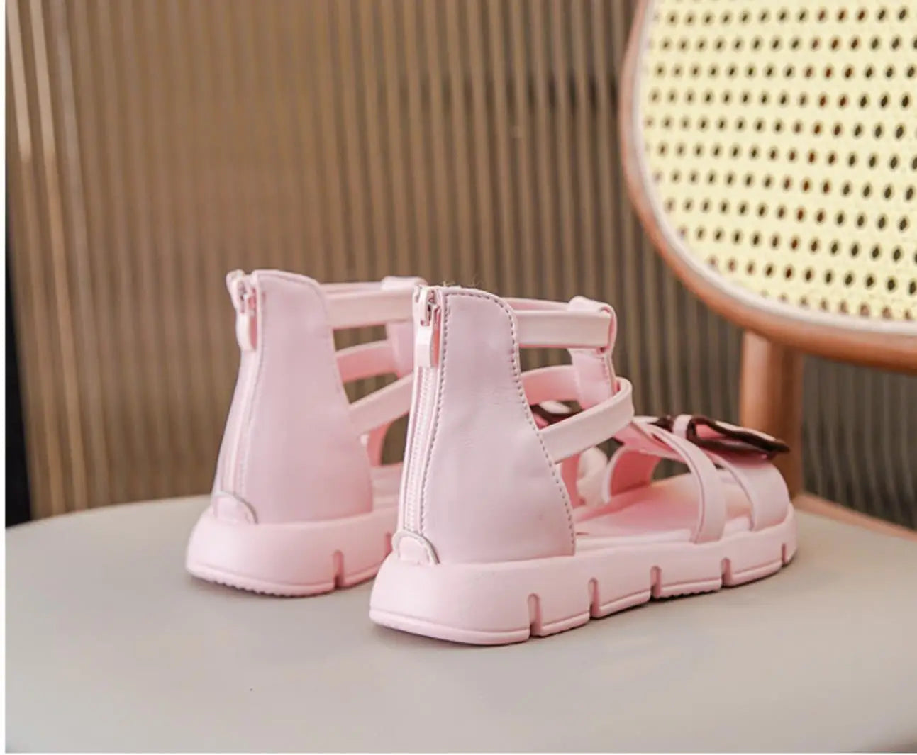 Disney Mickey Mouse children girl  Sandals Summer New Princess Beach Shoes Girls Slippers