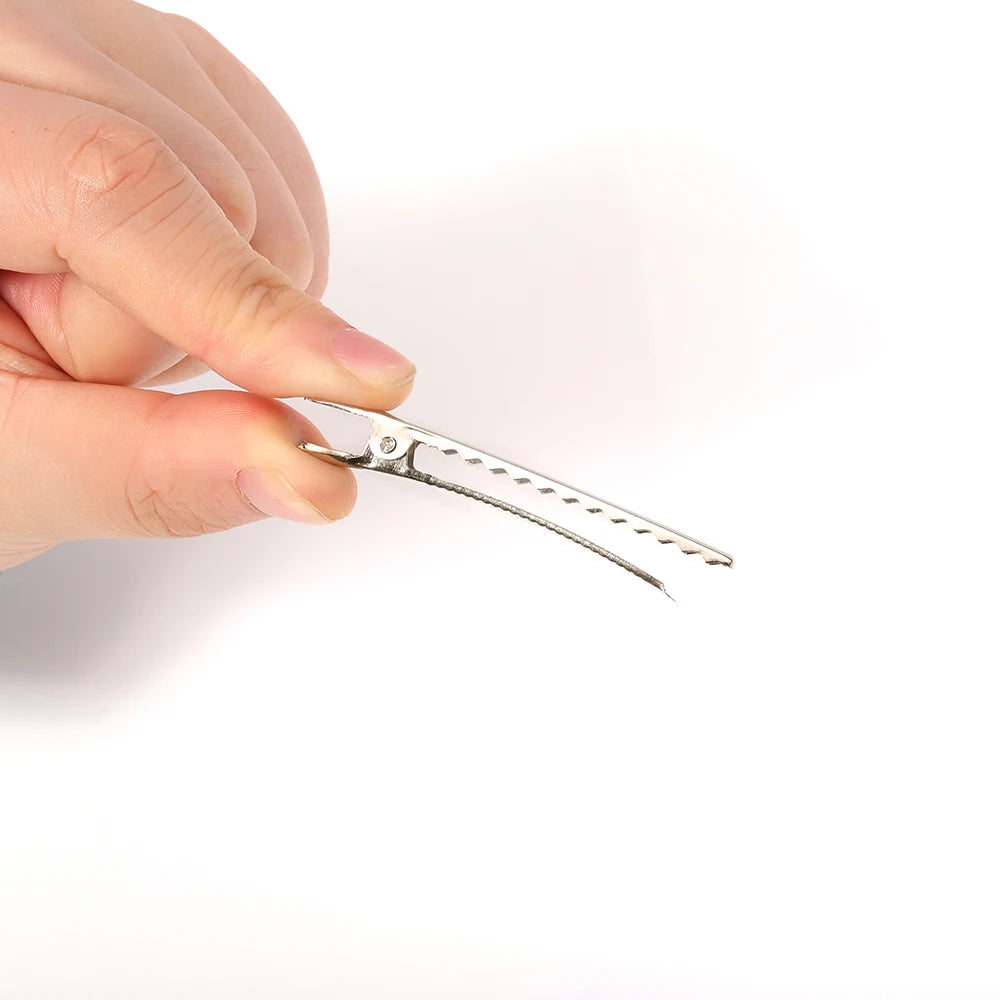 50/20pcs Metal Hair Alligator Clips 20mm/30mm/97mm Hairclips Bases DIY Jewelry Handmade Hair Accessories Components Findings