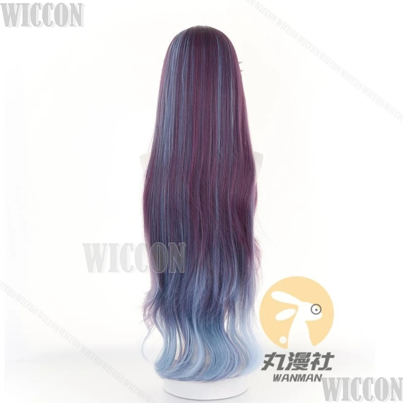 Merman Rafayel Lemurian Sea God Game Love And Deepspace Cosplay Long Purple Hair Wig 3D Prop Man Sexy Outfit Halloween Comic Con