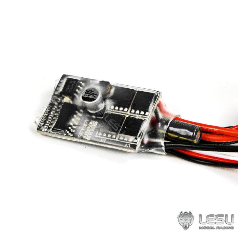 LESU 1/14 Construction machinery model toy with brush motor limit switch device modified model accessories