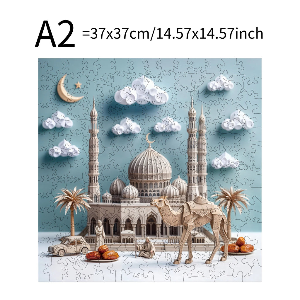 Moon Moonlight Lamp Goddess Puzzles High Quality Jigsaw Puzzle Wooden Puzzle Best Christmas Gift