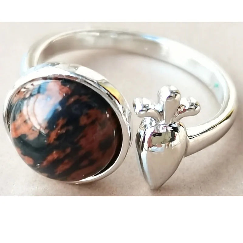 Lapis Lazuli bead Ring PWB1174