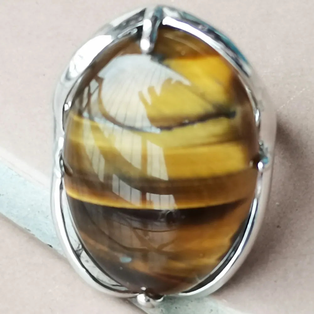 Labradorite Bead Ring  PWB1018