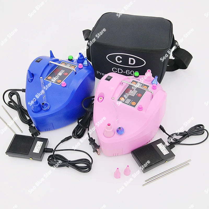 Multi-purpose CD608 Quantitative Timing Counting Balloon Inflator Electric Pump with Ball Sleeve Function