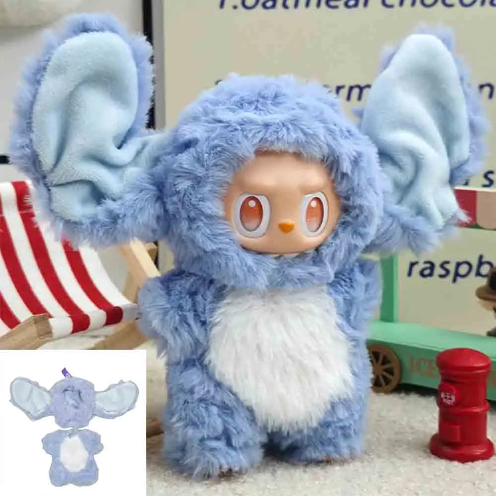 Popular Products Suitable For Labubu 17cm Plush Blind Box Baby Clothes DIY Doll Clothing Doll Dress Up Set