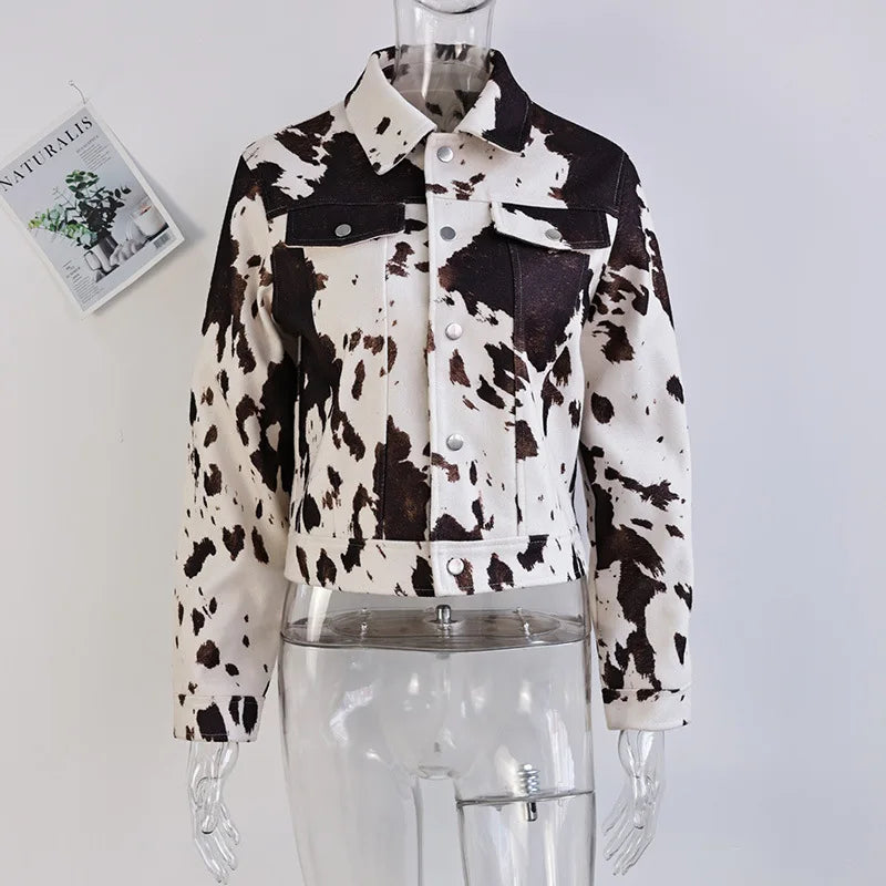 2025 New Women Beige Irregular Pattern Short Wool Blend Jacket Belt Detail Casual Elegant Spring Autumn Multi Color Options