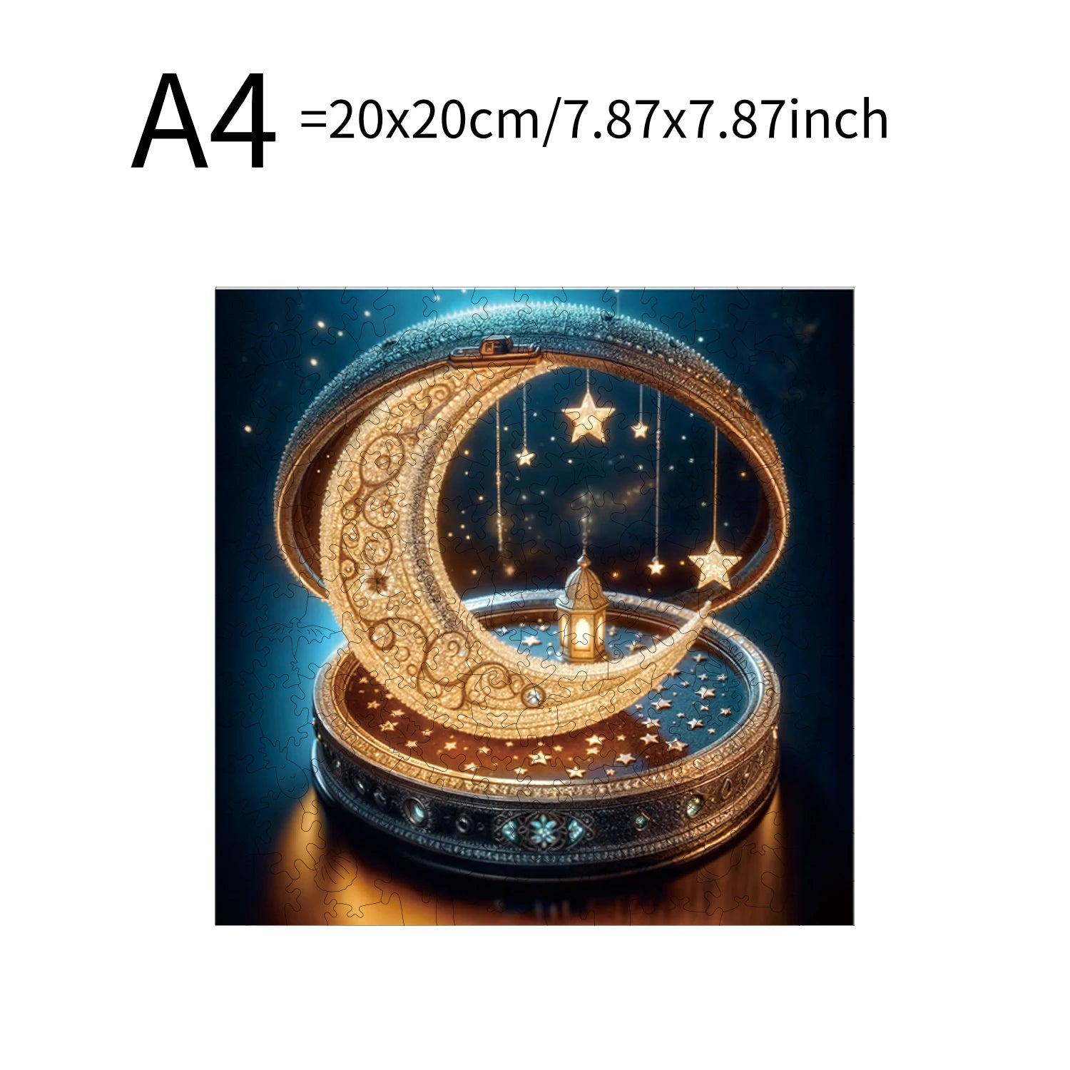 Moon Moonlight Lamp Goddess Puzzles High Quality Jigsaw Puzzle Wooden Puzzle Best Christmas Gift