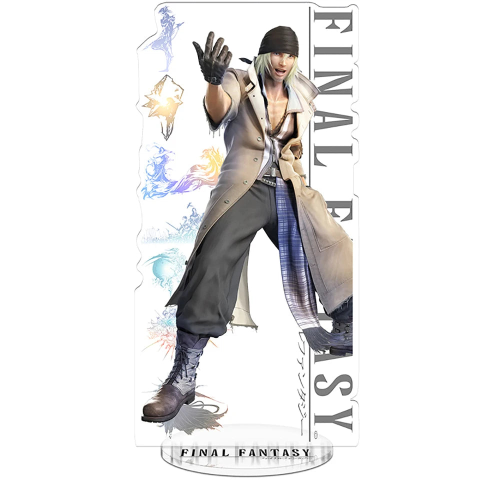 Classic Japanese Role Playing Game Creative Desktop Ornament Acrylic Stand Figure Children's Christmas Collection Gift Fun Toy