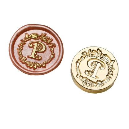 Y1UB Sealing Wax Stamp Letter Series Wax Seal Stamp for Christmas Card Decorations