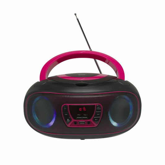 Radio cassette Denver Electronics LED Pink