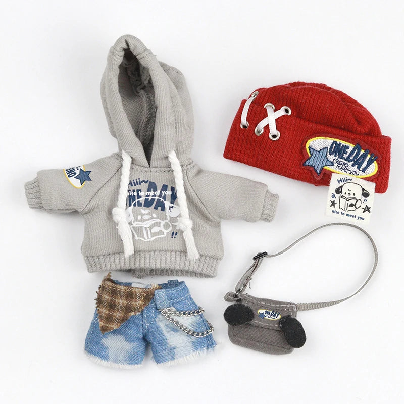 Game Love And Deepspace Surrounding Baby Clothes Ob11 Baby Clothes Set 12 Points Bjd Baby Wa Game Surrounding Doll Clothes