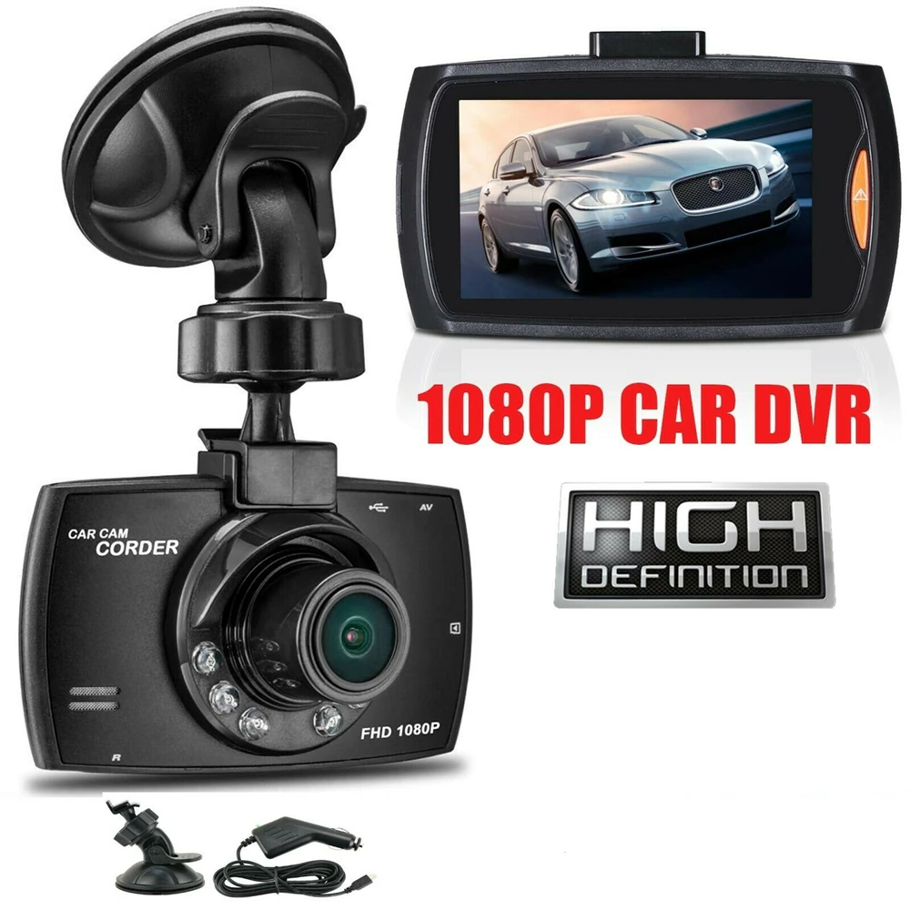 2.7'' Full HD 1080P Dash Cam Car DVR Front & Rear Camera Night Vision