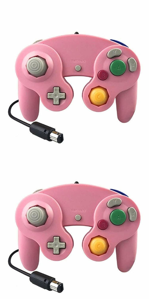 2 Pack Wired NGC Controller Gamepad for Nintendo GameCube GC & Wii U