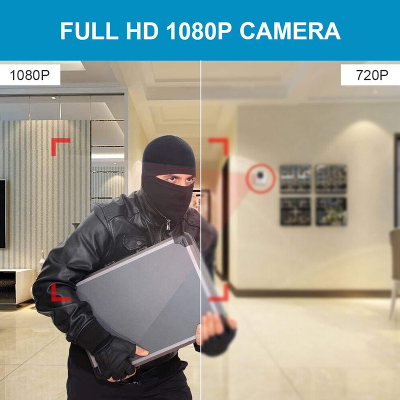 Mini Hidden Camera Home Security Nanny Cam Full HD 1080P DVR Night