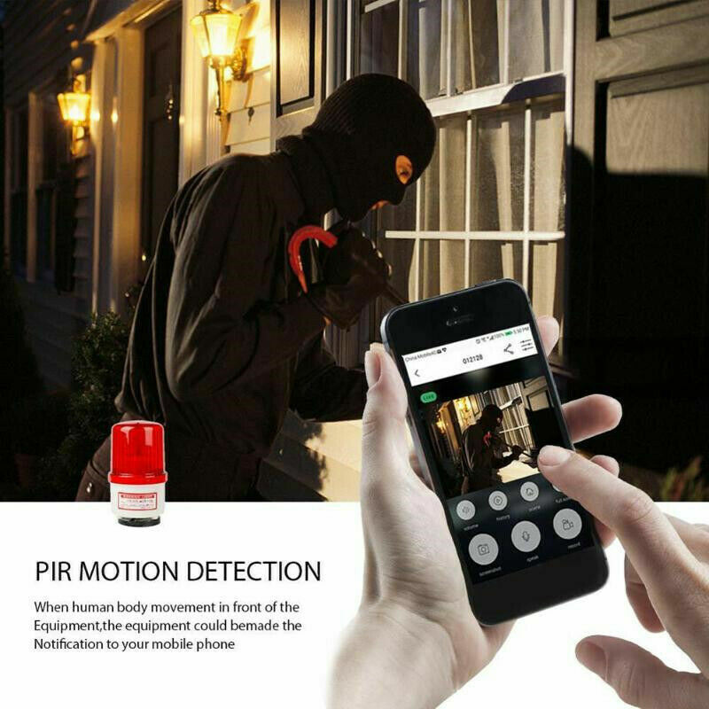 WiFi Ring Doorbell 1080P HD Security Camera Wireless Door Bell Camera