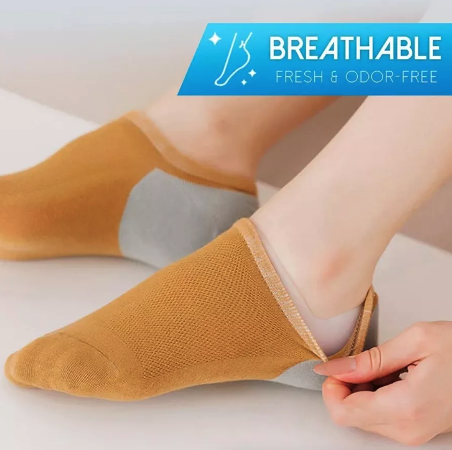 Concealed Footbed Enhancers Invisible Height Increase Silicone Insoles