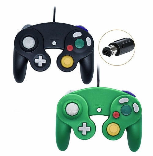 2 Pack Wired NGC Controller Gamepad for Nintendo GameCube GC & Wii U
