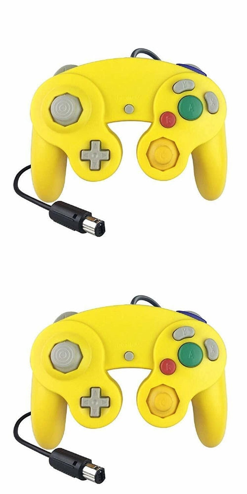 2 Pack Wired NGC Controller Gamepad for Nintendo GameCube GC & Wii U