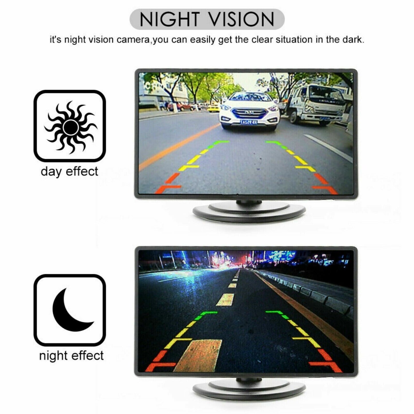 Car Rear View Reverse Camera Parking Backup Cam HD Night Vision