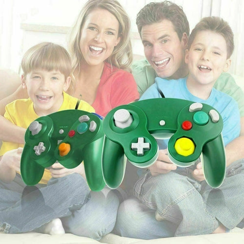 2 Pack Wired NGC Controller Gamepad for Nintendo GameCube GC & Wii U