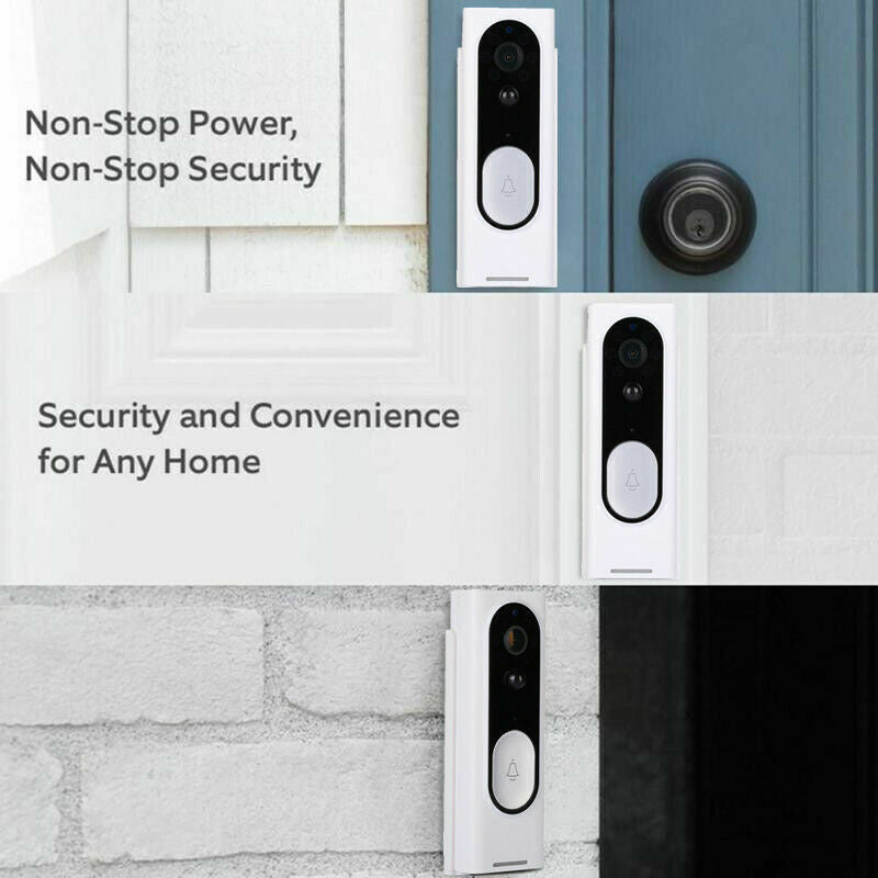 WiFi Ring Doorbell 1080P HD Security Camera Wireless Door Bell Camera